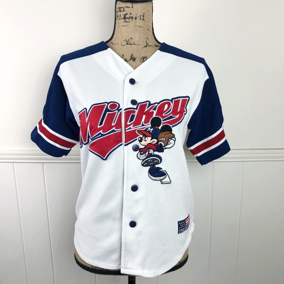 mickey mouse baseball jersey